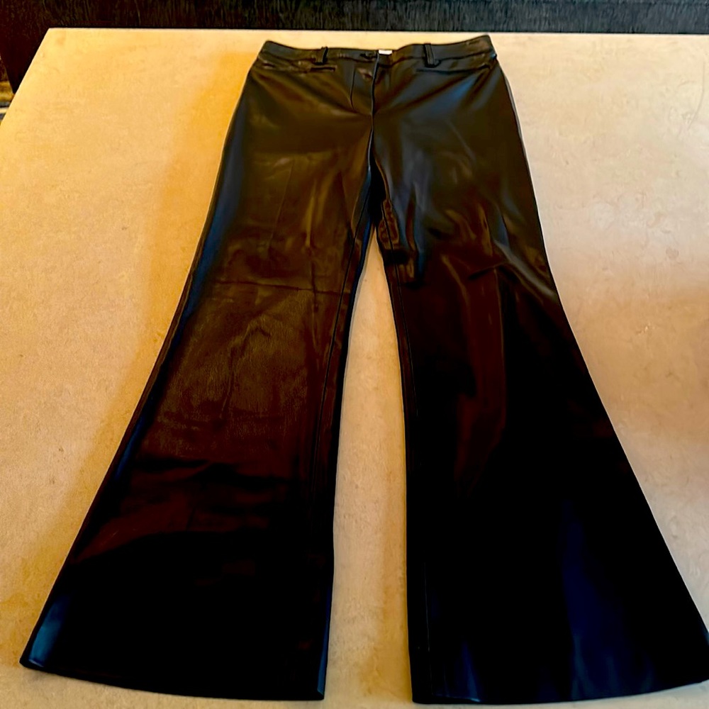 Rebecca Taylor vegan leather trousers….only been worn once!!